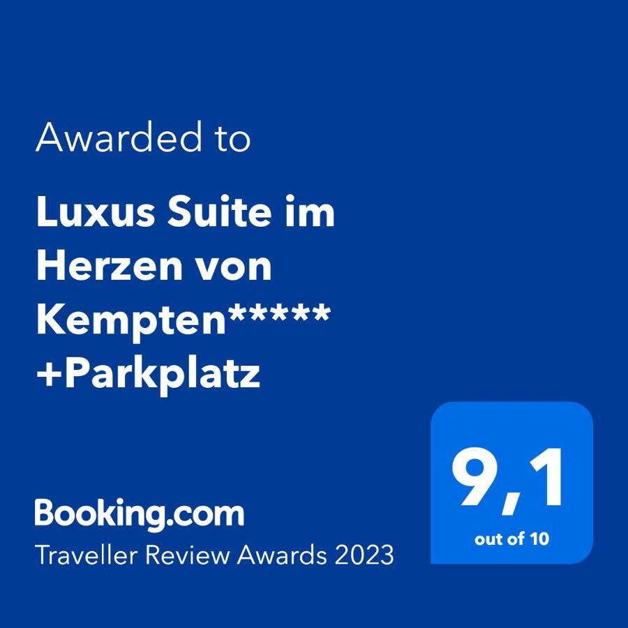Apartment Luxus Im Herzen Von Kempten***** +parkplatz